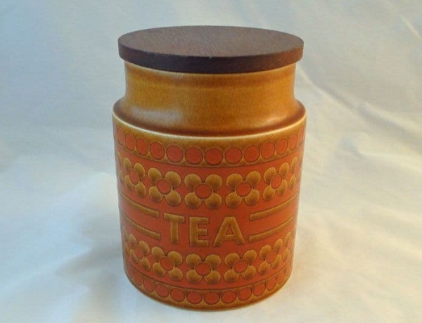 Hornsea Pottery Saffron Medium Storage Jar (Tea)