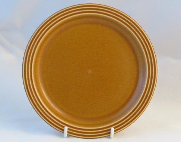 Hornsea Pottery Saffron Tea Plates, Some Crazing