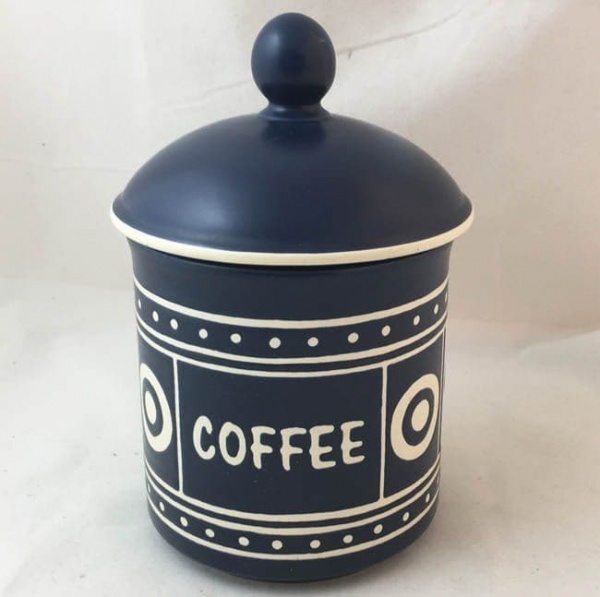 Hornsea Pottery Tobago Coffee Storage Jars