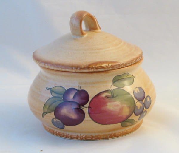 Hornsea Pottery Yeovil Lidded Jam/Sugar Pot (Second Quality)