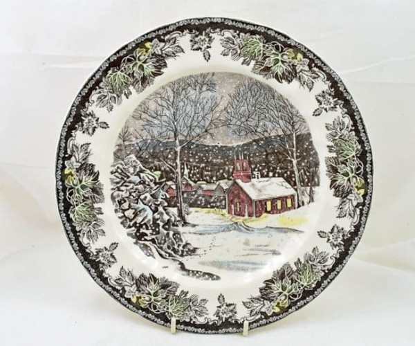 Johnson Bros Friendly Village Dinner Plates