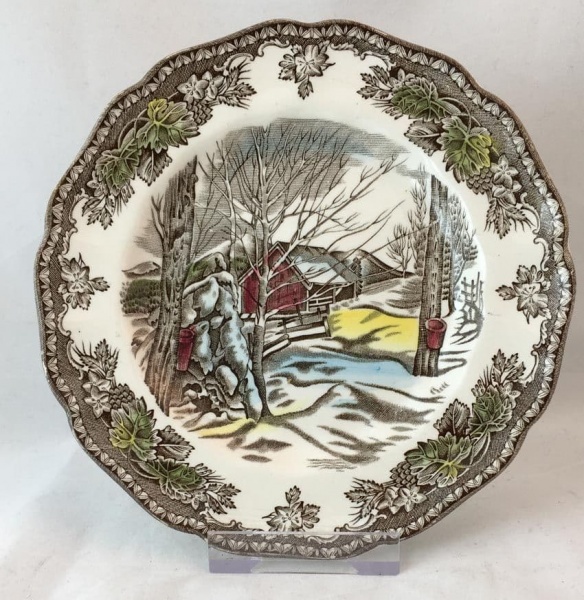 Johnson Bros Friendly Village Tea Plates