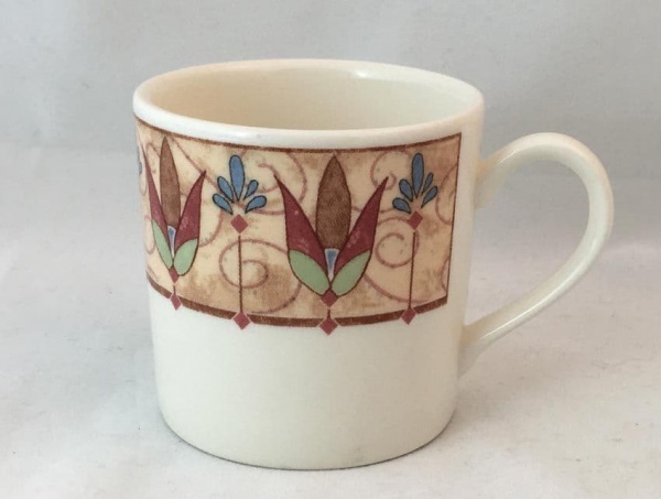 Johnson Bros Papyrus  Demi Tasse Coffee Cans