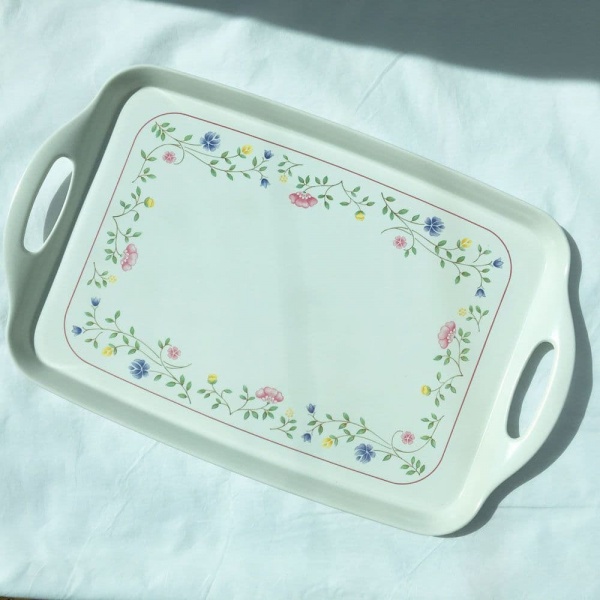 Johnson Bros Summer Chintz Tea Tray, Large (Melamine)