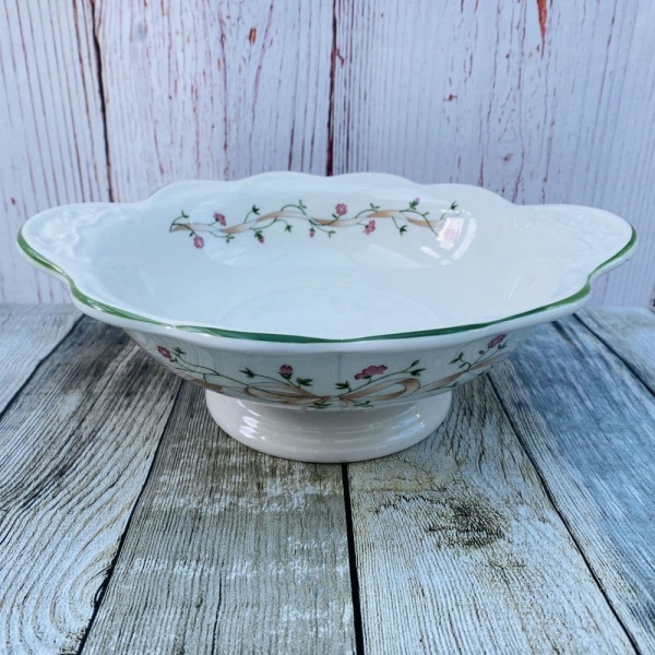 Johnson Brothers (Bros) Eternal Beau Footed Serving Bowl - Regal Collection