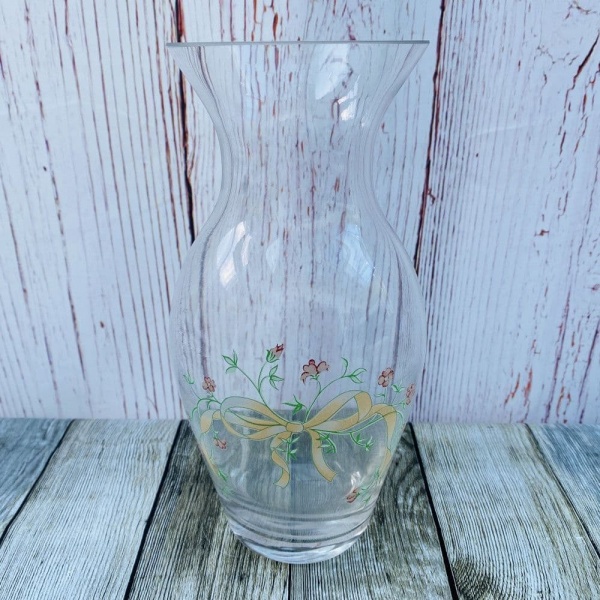 Johnson Brothers (Bros) Eternal Beau Glass Vase, 10''