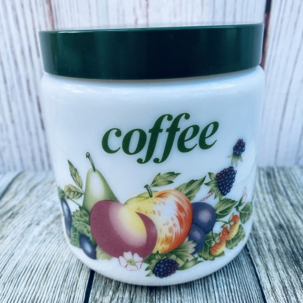 Johnson Brothers (Bros) Fresh Fruit Pyrex Storage Jar, Coffee