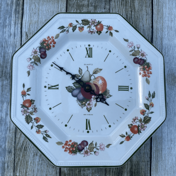 Johnson Brothers (Bros) Fresh Fruit Wall Clock