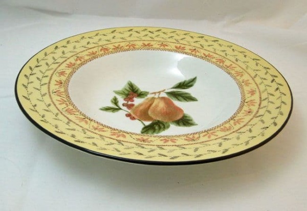 Johnson Brothers (Bros) Fruit Sampler Rimmed Soup Bowls
