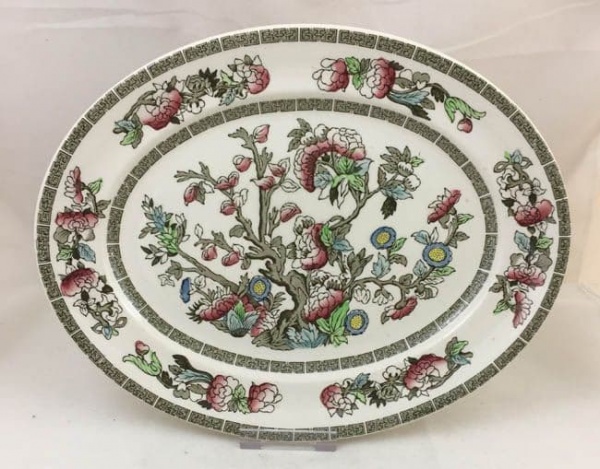 Johnson Brothers (Bros) Indian Tree Oval Dinner Plates