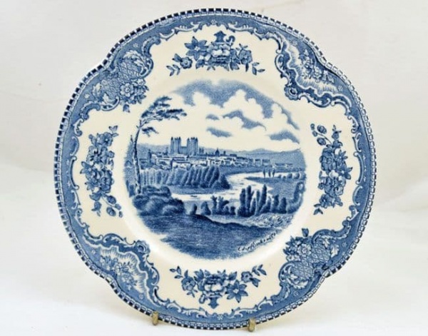 Johnson Brothers (Bros) Old Britain Castles Tea Plates