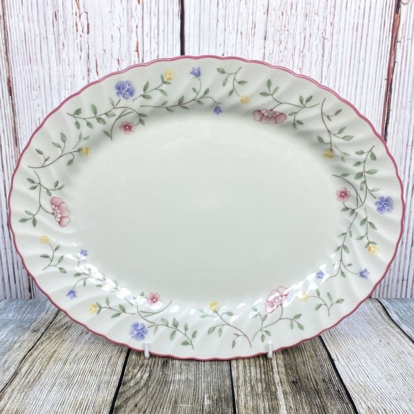 Johnson Brothers (Bros) Summer Chintz Oval Platter, 12''