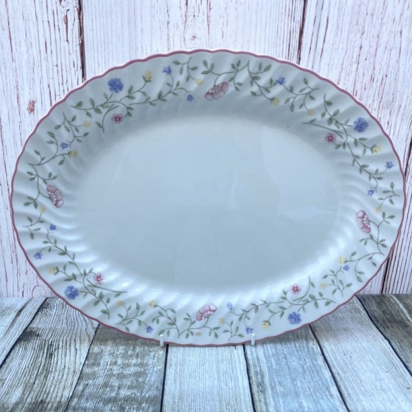 Johnson Brothers (Bros) Summer Chintz Oval Platter, 15.5''