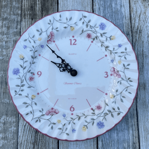 Johnson Brothers (Bros) Summer Chintz Wall Clock