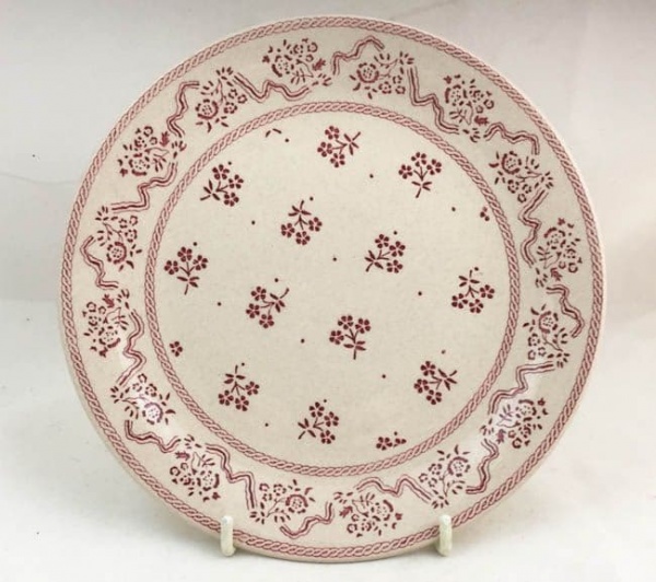 Johnson Brothers Laura Ashley Pink Petite Fleur Tea Plates