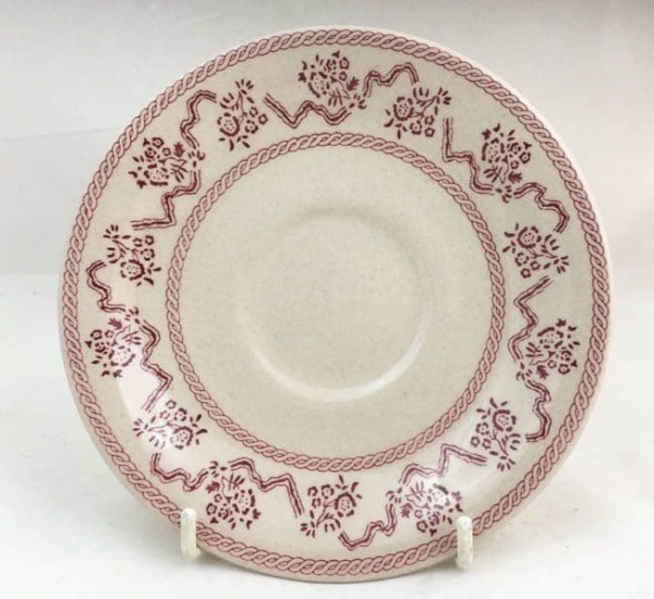 Johnson Brothers Laura Ashley Pink Petite Fleur Tea Saucers