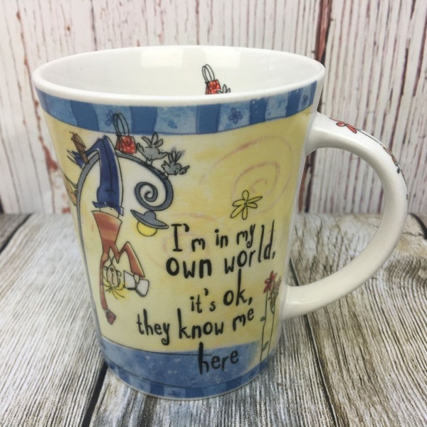 Johnson Brothers. Born to Shop Mug, ''I'm in my own world...''
