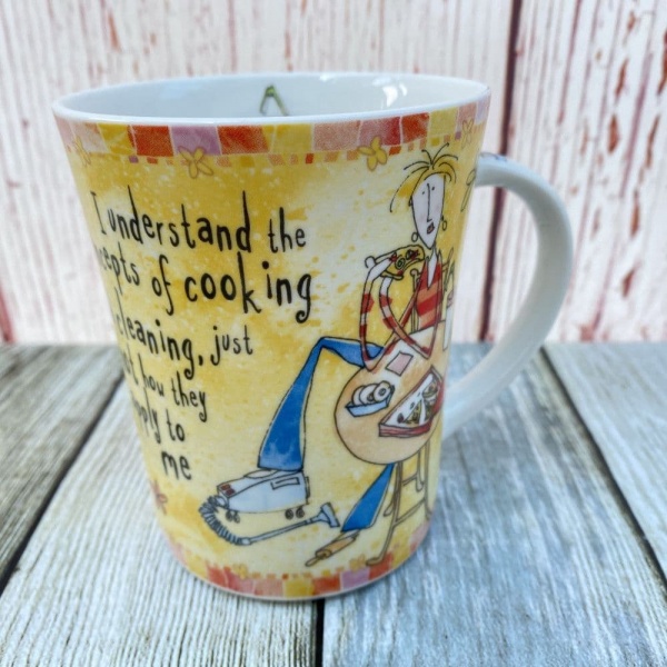 Johnson Brothers Born to Shop Mug, ''I understand the concepts''