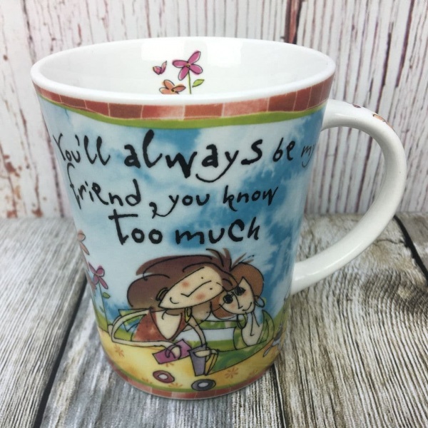 Johnson Brothers. Born to Shop Mug, ''You'll always be my friend''