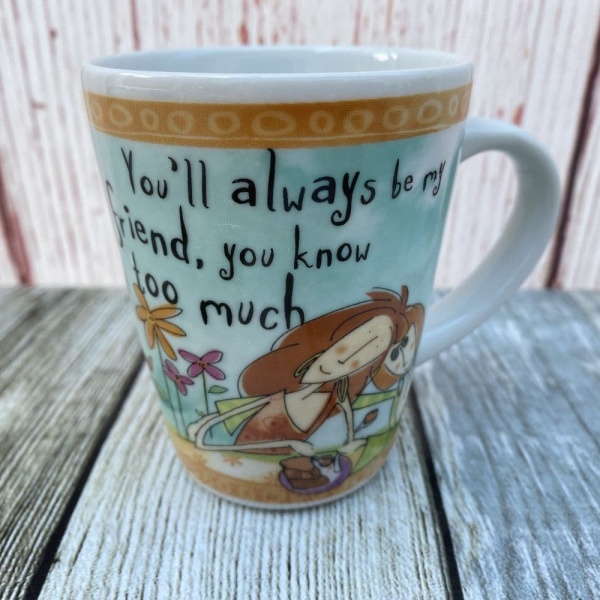 Johnson Brothers. Born to Shop Small Mug, ''You'll always be my friend...''