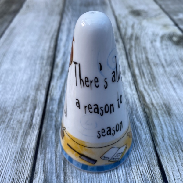 Johnson Brothers Born to Shop Salt Pot ''There's always a reason to season''