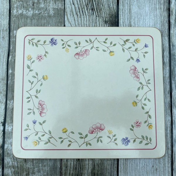 Johnson Brothers (Bros) Summer Chintz Small Oblong Cork Place Mat