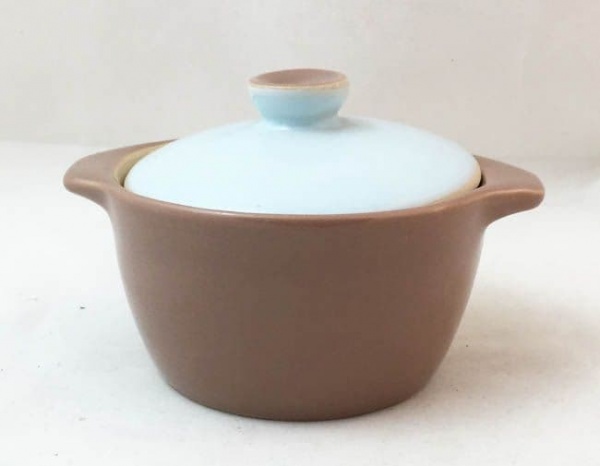 Langley Pottery Lucerne Lidded Soup Bowls