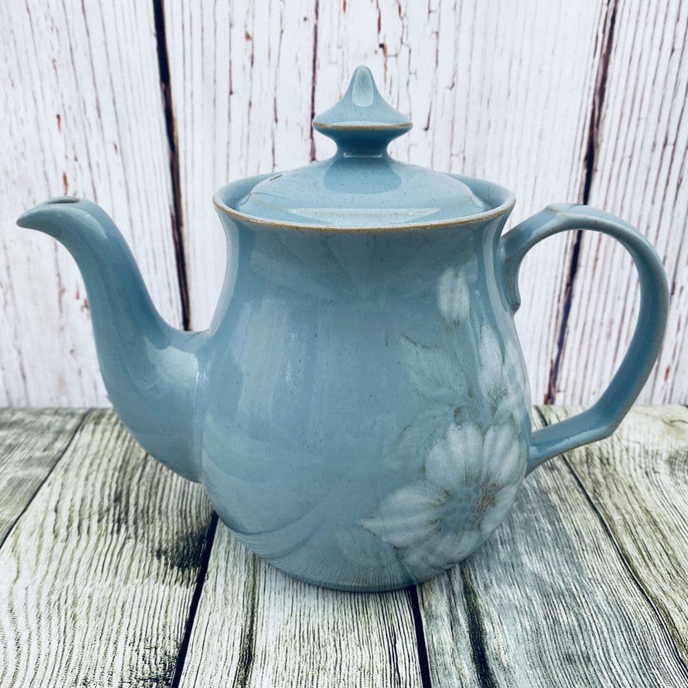 Denby Blue Dawn Teapot, 2 Pints
