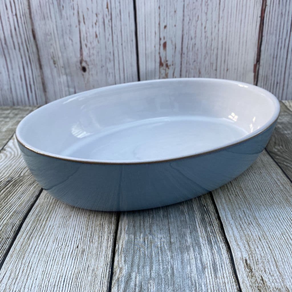Denby Colonial Blue Oval Serving Dish