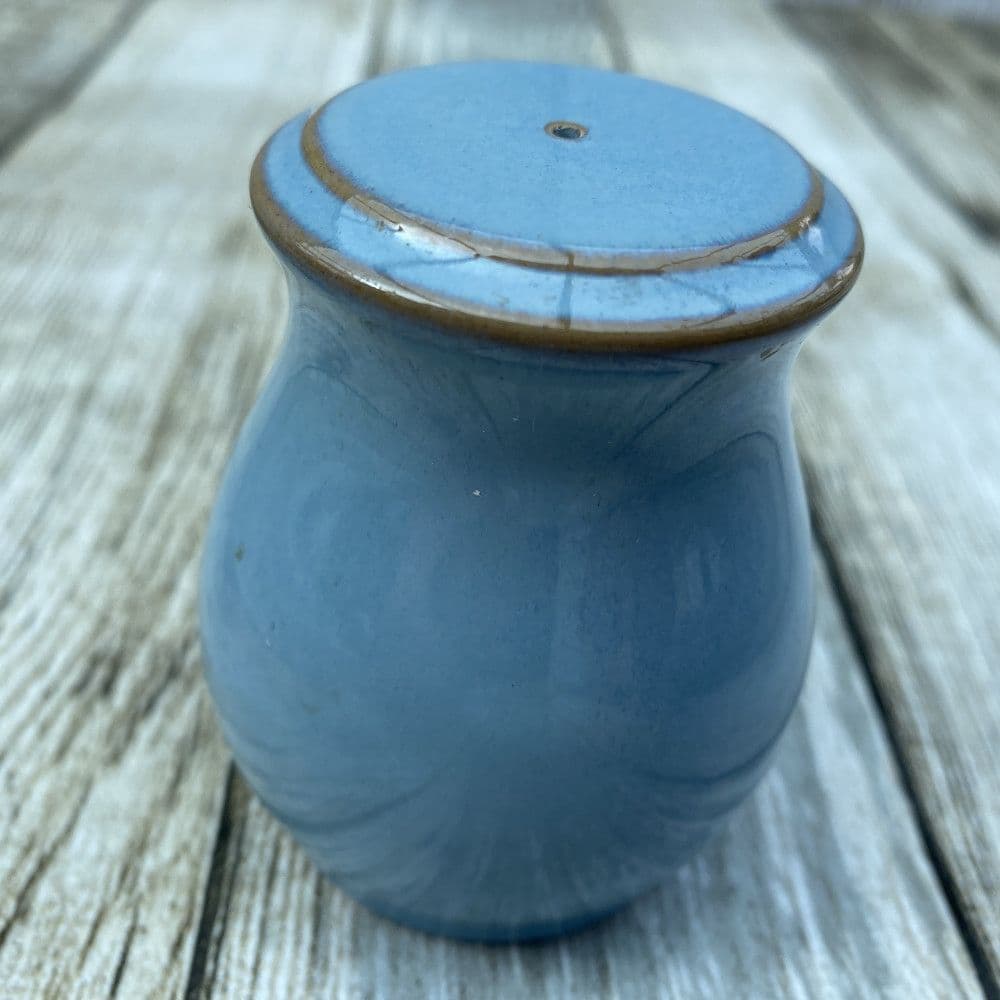 Denby Colonial Blue Salt Pot