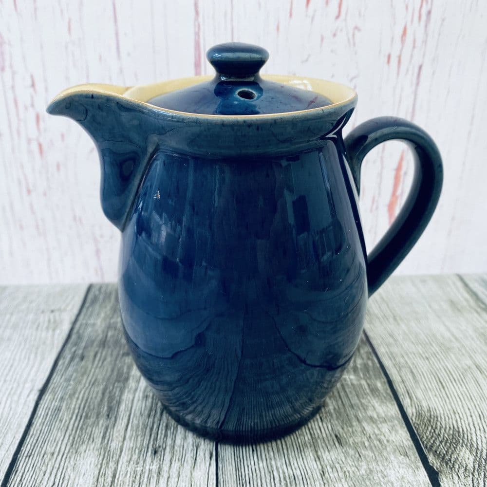 Denby Cottage Blue Coffee Pot, 1 Pint