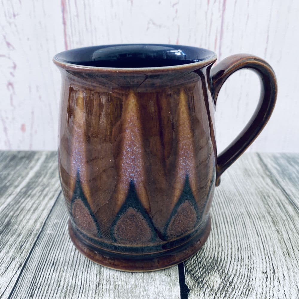 Denby Flame Tudor Mug (Brown/Blue)