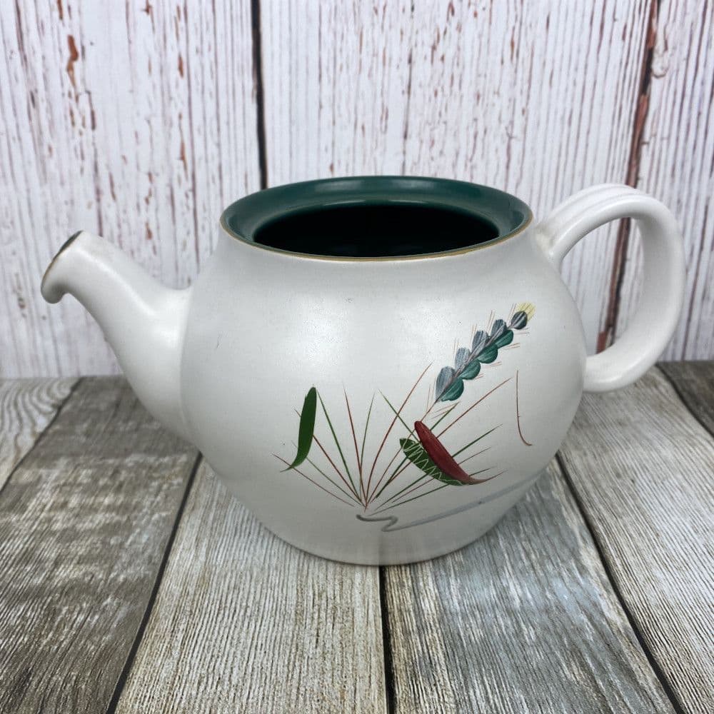 Denby Greenwheat Teapot, 2.25 Pints (No Lid)