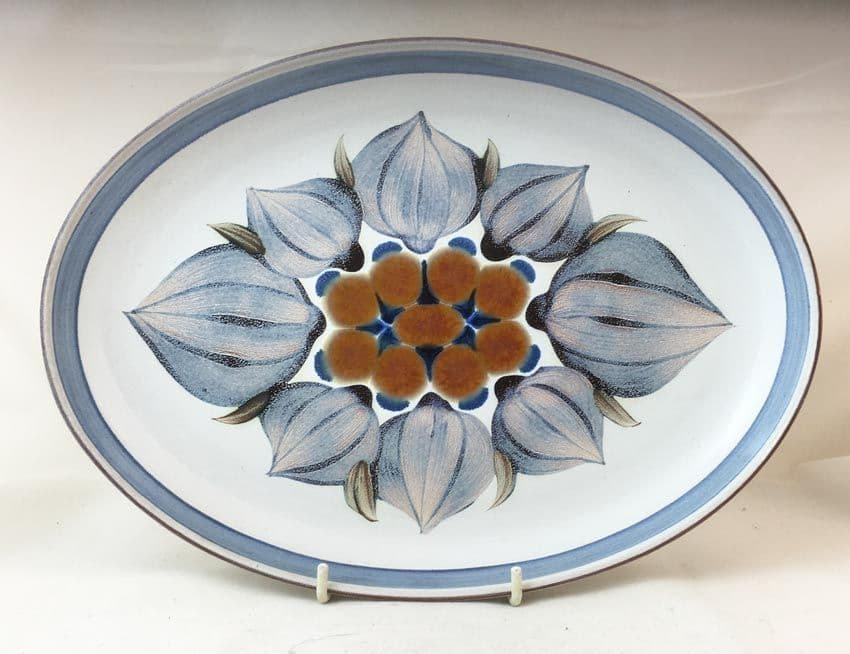 Denby/Langley  Pottery Chatsworth Oval Plates