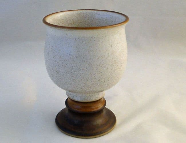 Denby Potters Wheel (Rust) Goblet, Small