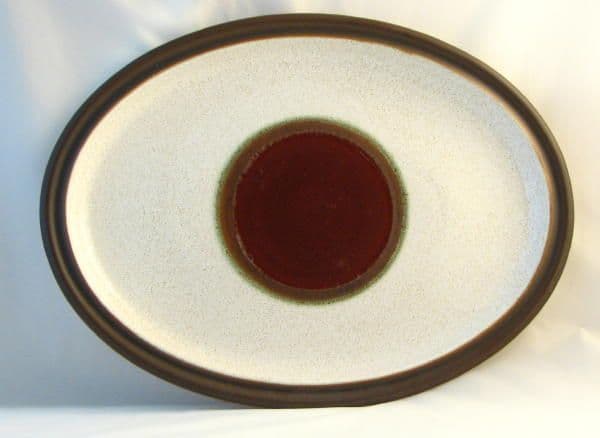 Denby Pottery Potters Wheel Oval Platters (Large)