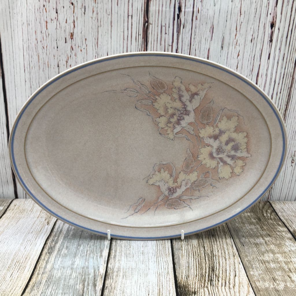 Denby Pottery Tasmin Oval Platter, 13''
