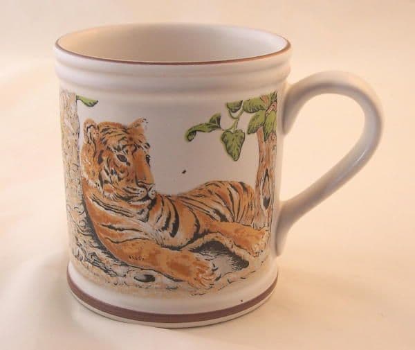Denby Pottery Tiger Mug