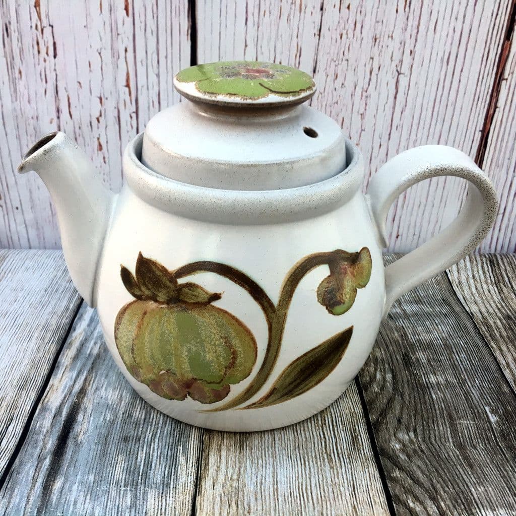 Denby Pottery Troubadour Large Teapot