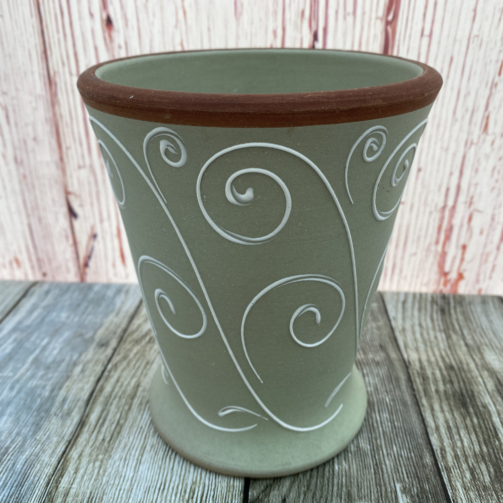 Denby Pottery Ferndale Vase, 6.25''