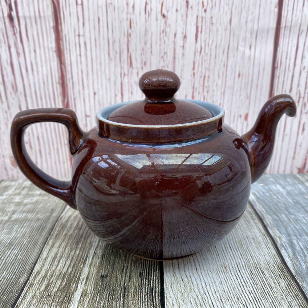 Denby Pottery Homestead Brown Teapot, 0.75 Pints