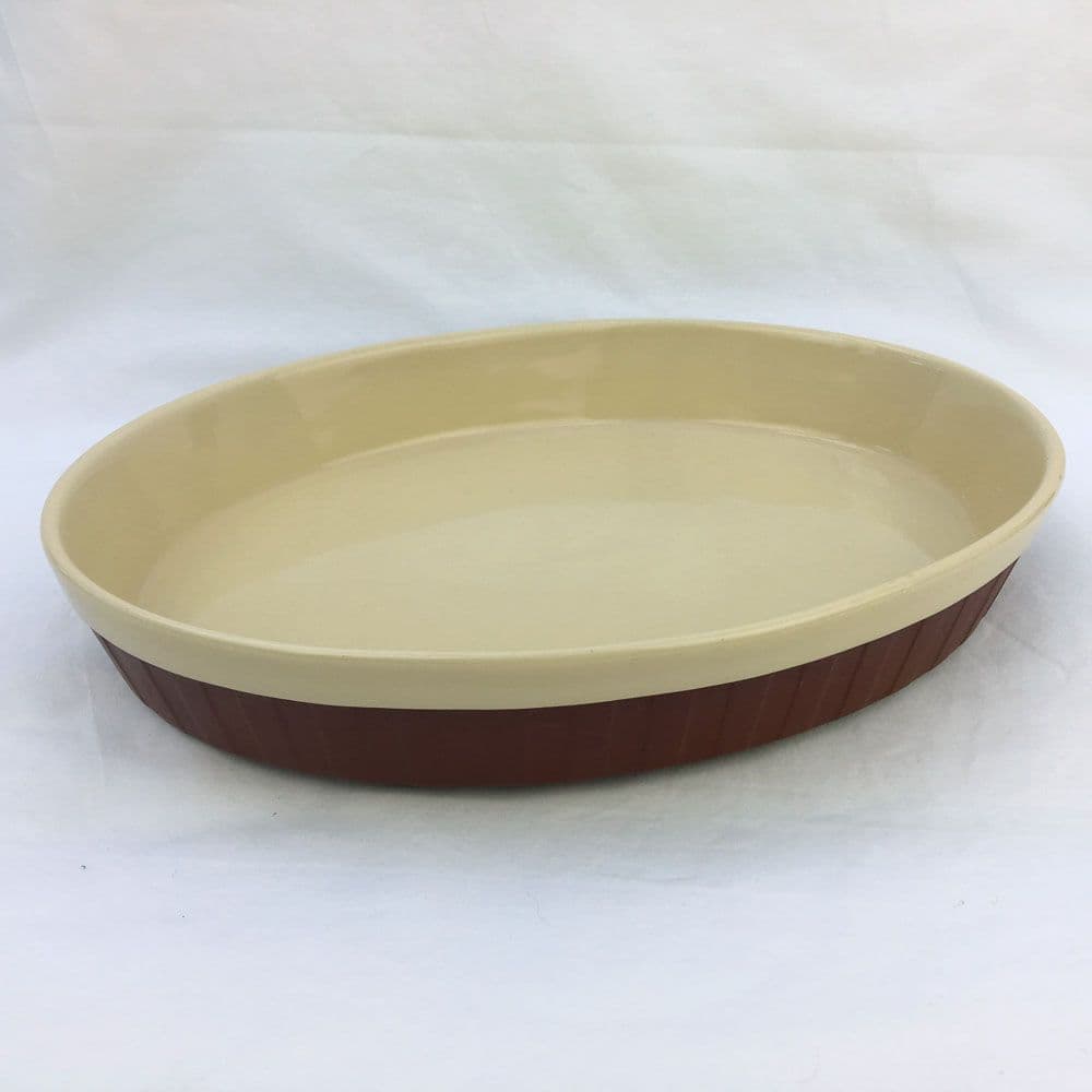 Hornsea Pottery Cinnamon Oval Serving Dishes
