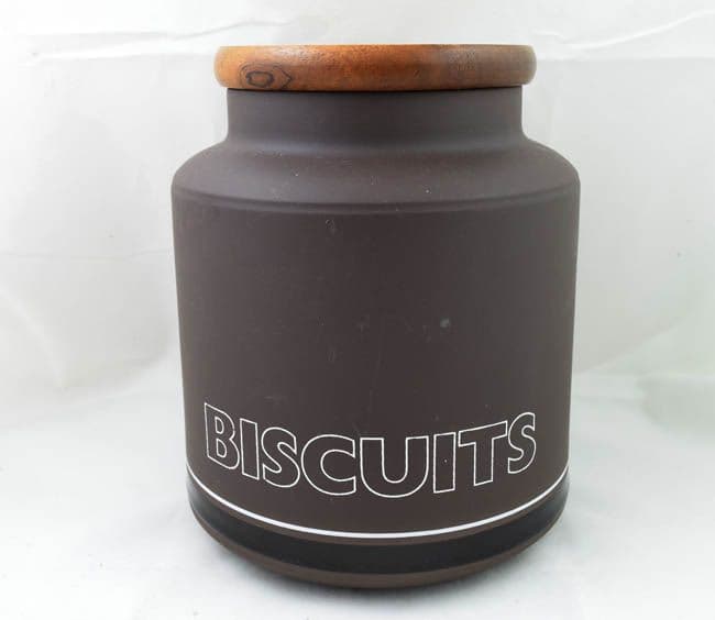 Hornsea Pottery Contrast Biscuit Storage Jar