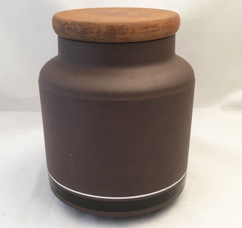 Hornsea Pottery Contrast Large Unlabelled Storage Jars