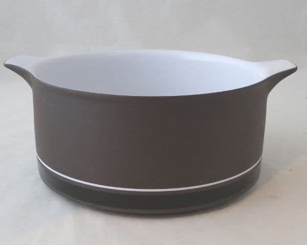 Hornsea Pottery Contrast Lidless Lug Handled Standard Serving Dishes