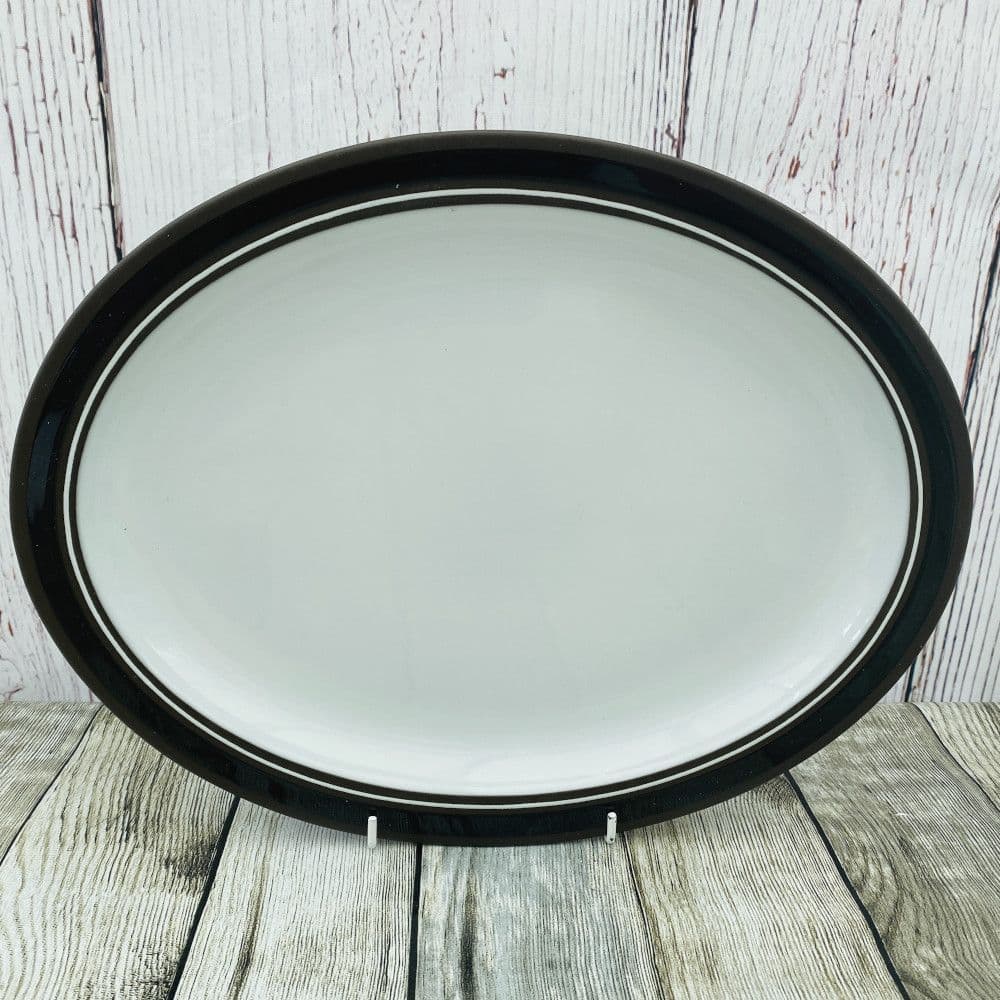 Hornsea Pottery Contrast Oval Platter, 13.5''