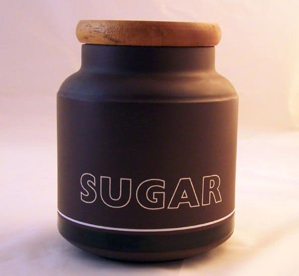Hornsea Pottery Contrast Sugar Storage Jars