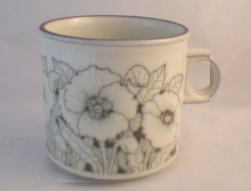 Hornsea Pottery Cornrose Breakfast Cups