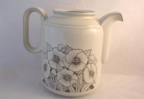Hornsea Pottery Cornrose Coffee Pot (Lid Missing)