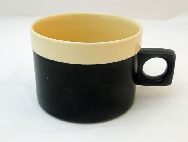 Hornsea Pottery Ebony Standard Tea Cups